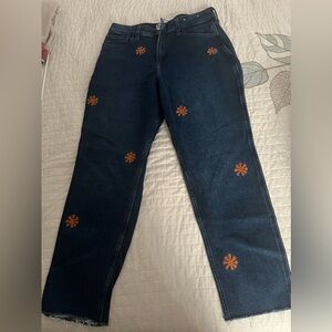 Hollister Flower Mom Jeans